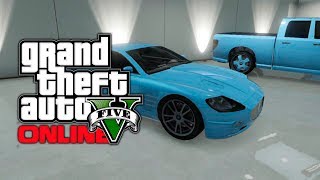 GTA 5 Online Kifflom Blue Car Color Tutorial GTA V [upl. by Ronnholm]