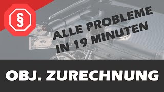 Objektive Zurechnung  Strafrecht AT I 05  Selbstgefährdung Schutzzweck Kausalverlauf Risikover [upl. by Anilev]