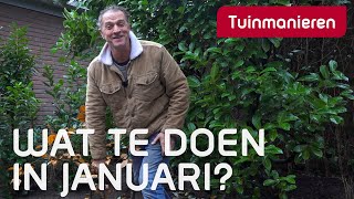 Wat te doen in Januari in de tuin  Tuinieren  Tuinmanieren [upl. by Nosaj276]