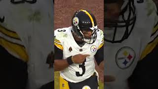 hyped to say the least 😭 russellwilson pittsburgh steelers nfl [upl. by Nibuz]