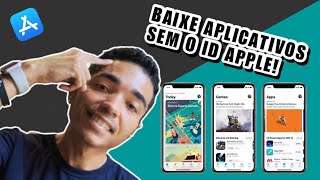 Baixando APLICATIVOS em seu iPhone sem CRIAR ou OBTER um ID Apple [upl. by Petite]