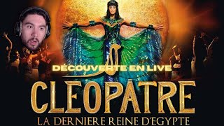 Je découvre CLÉOPÂTRE LA DERNIÈRE REINE D’ÉGYPTE Replay Live [upl. by Alleuqcaj229]