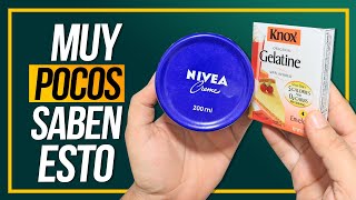 Gelatina  Crema Nivea El Secreto para una Piel Sin Arrugas [upl. by Olra]