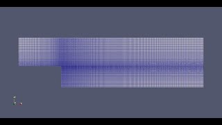 Backward Facing Step using blockMesh  OpenFOAM Tutorial [upl. by Stauffer467]