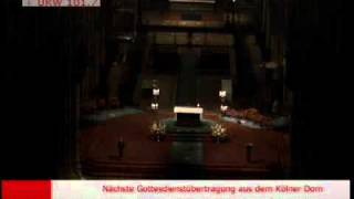 Hochfest Maria Himmelfahrt im Hohen Dom zu Köln 2010  Auszug [upl. by Blainey773]