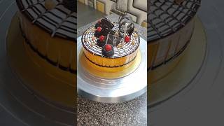 birthday cake  multi colour cake  half kg cake design  beautiful Butterscotch cake shorts cake [upl. by Nirro]