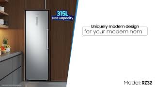 Upright Freezer backed by 20year Warranty  Samsung [upl. by Bluhm]