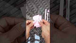 Laços gravatinha triplo🎀artesanato diy facavocemesmo laceiras lacoinfantil foryou [upl. by Jat480]