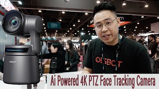 OBSBOT Tail Air 4K PTZ Streaming Camera and Accessories Overview  NAB Show 2024 [upl. by Carola]