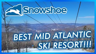 BEST DAY OF THE SEASON AT SNOWSHOE WV [upl. by Enelrak]