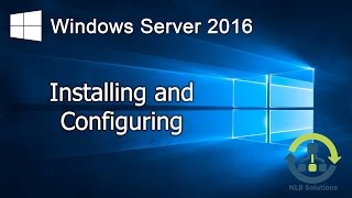 01 How to install Windows Server 2016 Step by Step guide [upl. by Niar]