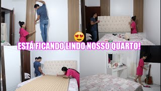 INACREDITAVÉL QUE ESTÁ FICANDO ASSIM DECORANDO O QUARTO DE CASAL Juliane Jocoski [upl. by Illib]