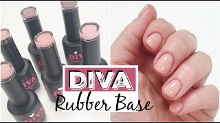 Diva Rubber Base aanbrengen op mijn eigen nagels ♥ Beautynailsfunnl [upl. by Hailee]