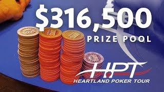 Heartland Poker Tour 200k Guarantee [upl. by Esimorp]