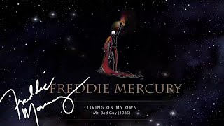 Freddie Mercury  Living On My Own Lyric Video [upl. by Emie]