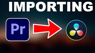 How To Open premiere pro SEQUENCEProject in Davinci RESOLVE  Tutorial [upl. by Nordna]