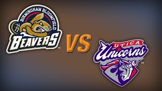 Birmingham Bloomfield Beavers vs Utica Unicorns [upl. by Lynnette]