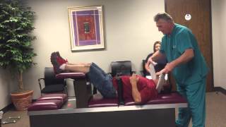 First Time Chiropractic Adjustment Of A Severe Herniated Disc Patient By Your Houston Chiropractor [upl. by Bernarr]