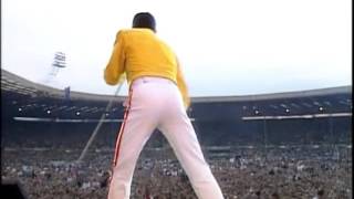 Queen  One Vision Live at Wembley [upl. by Xila]