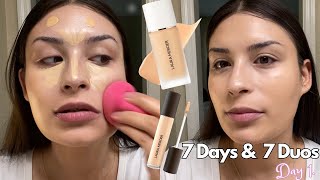 Laura Mercier Real Flawless Weightless Perfecting Foundation And Concealer Review [upl. by Goddord]