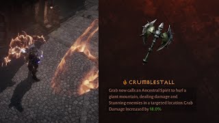 INFERNO VI barbarian new essence main hand  Crumblestall available for all difficulties [upl. by Ahserak547]