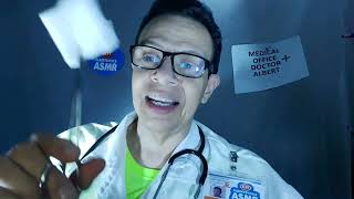 ASMR Hospital ER Doctor Exam  Cranial Nerve Exam  Full Body Exam [upl. by Ennyroc]