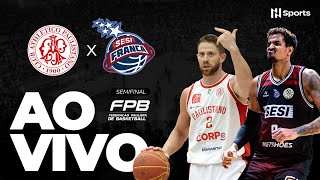 AO VIVO E COM IMAGENS  PAULISTANO x SESI FRANCA  JOGO 1  CAMPEONATO PAULISTA DE BASQUETE [upl. by Othilie726]