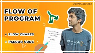 Flow of Program  Flowcharts amp Pseudocode [upl. by Prisca225]