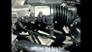 BMW E36 DIY  IDLE CONTROL VALVE  ICV  CLEANING [upl. by Dorr]