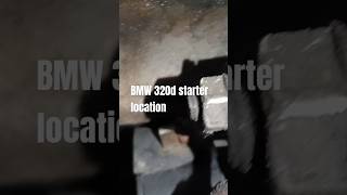 BMW starter location short video bmw automobile bmwmercedes [upl. by Eidua]