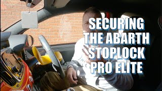 Securing the Abarth  Stoplock Pro Elite Review [upl. by Honoria]