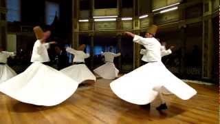 Whirling Dervish Performance Istanbul Turkey [upl. by Ancell]