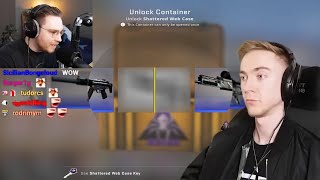 sparkles opens the rarest csgo skin without realizing [upl. by Golliner]