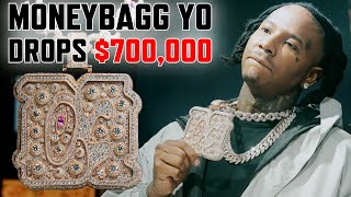 Moneybagg Yo Spends 700K on a new Pendant amp Chain [upl. by Hirst247]