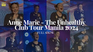 AnneMarie  The Unhealthy Club Tour Manila 2024 4K Full Concert [upl. by Turino]