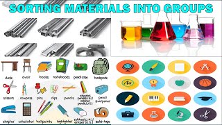 Sorting materials into groups class 6 science chapter 4 animated video in hindi and full explanation [upl. by Naiviv]