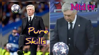 Carlos ancelotti showing chelsea some skills [upl. by Fee]