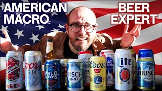 British beer expert blind tastes American macro lager  The Craft Beer Channel [upl. by Resarf]