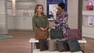 RADLEY London Pocket Leather Large ZipTop Crossbody on QVC [upl. by Manny]