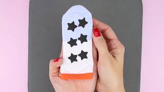 DIY Grip Socks How to Use Puff Heat Transfer Vinyl [upl. by Iuq]