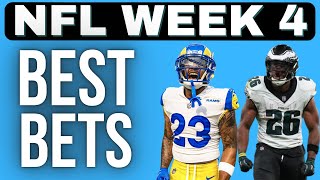 NFL Week 4 Best Bets NFL Week 4 Predictions NFL PrizePicks Week 4 Picks [upl. by Nnairet747]