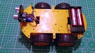 4WD Smart Robot Car with Raspberry Pi Pico W Programmed in MicroPython [upl. by Anora]