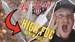 HOW TO BUILD A HIGH FOC ARROW AND CALCULATE FOC  Victory RIP XV [upl. by Oine]