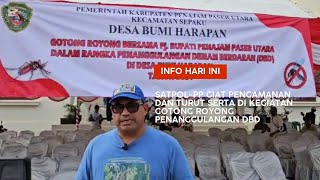 Kegiatan Gotong Royong bersama Pj Bupati PPU Dalam Rangka Penanggulangan DBD di Sepaku [upl. by Elsi]