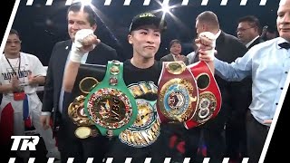 Naoya Inoue Celebrates amp Reacts To Knocking Out Marlon Tapales to Become Undisputed Champion Again [upl. by Nylra]