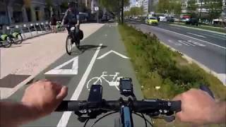 Lisbon Bike Ride  Merida Speeder 400 2018 [upl. by Aticnemrac]