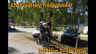 Chalupářský Trojpohodář Triatlon Zvůle 2024 [upl. by Eintroc535]