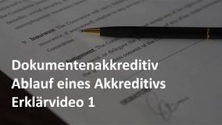 Dokumentenakkreditiv Ablauf  Erklärvideo 1  Import amp Export  Prüfungswissen Logistik Akkreditiv [upl. by Noslen]