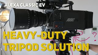 ARRI ALEXA Classic EV Tripod Problem amp Solution  Heavy Duty Tripod for Video Camera from Kessler [upl. by Parik327]