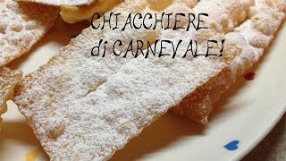 Chiacchiere o frappe di Carnevale [upl. by Tiebout]